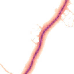 Daytime road noise heatmap for SN15 4QN