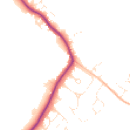 Daytime road noise heatmap for SN15 4ST