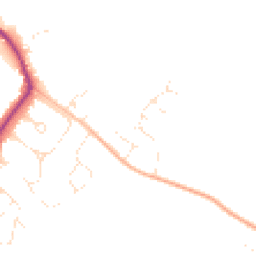 Daytime road noise heatmap for SN15 4TB