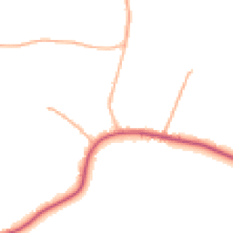 Daytime road noise heatmap for SN15 5AW