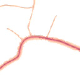 Daytime road noise heatmap for SN15 5BE
