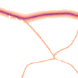 Daytime road noise heatmap for SN15 5BQ