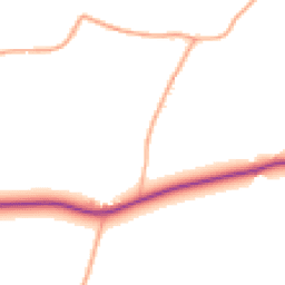 Daytime road noise heatmap for SN15 5BS