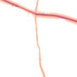 Daytime road noise heatmap for SN15 5EB