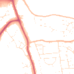 Daytime road noise heatmap for SN15 5LN