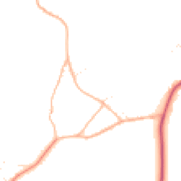 Daytime road noise heatmap for SN15 5NT