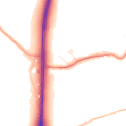 Daytime road noise heatmap for SN15 5PR