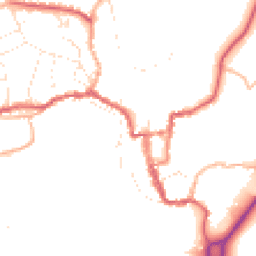 Daytime road noise heatmap for SN16 0AA