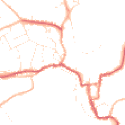 Daytime road noise heatmap for SN16 0AH