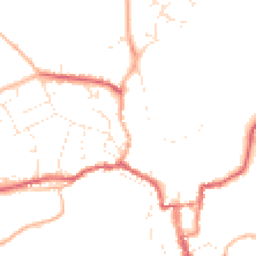 Daytime road noise heatmap for SN16 0AJ