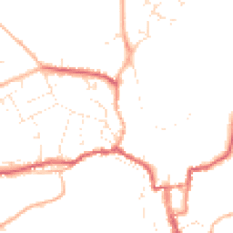 Daytime road noise heatmap for SN16 0AL