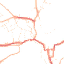 Daytime road noise heatmap for SN16 0AP