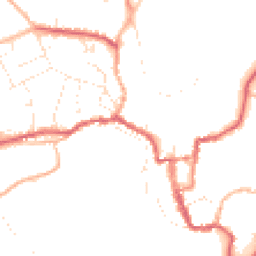 Daytime road noise heatmap for SN16 0AQ