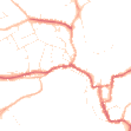 Daytime road noise heatmap for SN16 0AY
