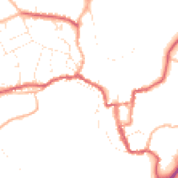 Daytime road noise heatmap for SN16 0BL