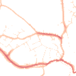 Daytime road noise heatmap for SN16 0DB
