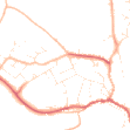 Daytime road noise heatmap for SN16 0DJ
