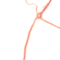 Night-time road noise heatmap for SN16 0EL