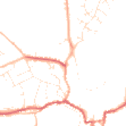 Daytime road noise heatmap for SN16 0FD
