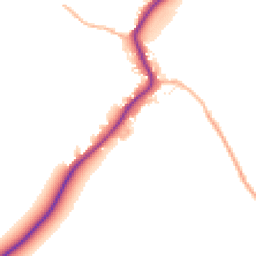 Daytime road noise heatmap for SN16 0FL