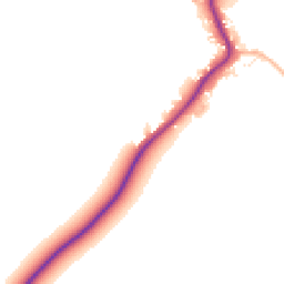 Daytime road noise heatmap for SN16 0HQ