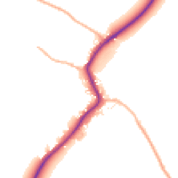 Daytime road noise heatmap for SN16 0HR