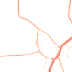 Daytime road noise heatmap for SN16 0NJ