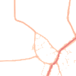 Daytime road noise heatmap for SN16 0NL