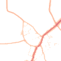 Daytime road noise heatmap for SN16 0NS