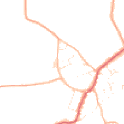 Daytime road noise heatmap for SN16 0NU