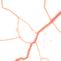 Daytime road noise heatmap for SN16 0PG