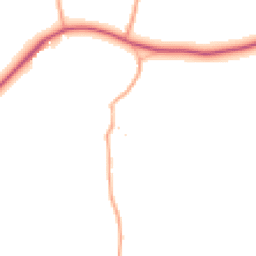 Daytime road noise heatmap for SN16 0PJ