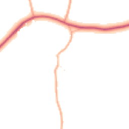 Daytime road noise heatmap for SN16 0PL