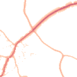 Daytime road noise heatmap for SN16 0PS