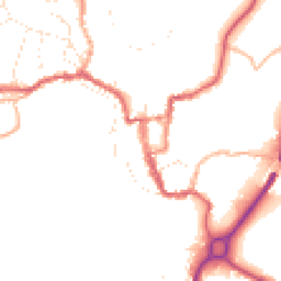 Daytime road noise heatmap for SN16 9AA