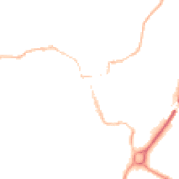 Night-time road noise heatmap for SN16 9AA