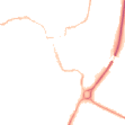 Night-time road noise heatmap for SN16 9AT