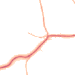 Daytime road noise heatmap for SN16 9DF