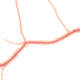 Daytime road noise heatmap for SN16 9DL