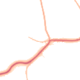 Daytime road noise heatmap for SN16 9EB