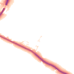 Daytime road noise heatmap for SN16 9FJ