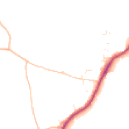 Daytime road noise heatmap for SN16 9GH