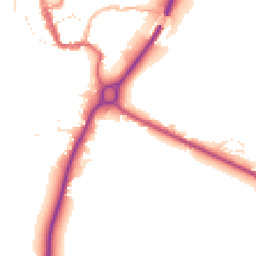 Daytime road noise heatmap for SN16 9GQ