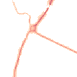 Night-time road noise heatmap for SN16 9GQ