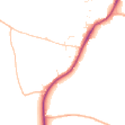 Daytime road noise heatmap for SN16 9HT