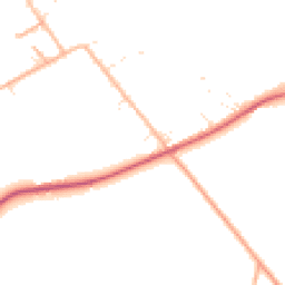 Daytime road noise heatmap for SN16 9PJ