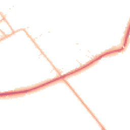 Daytime road noise heatmap for SN16 9QD