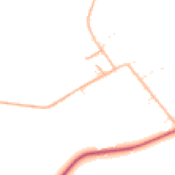 Daytime road noise heatmap for SN16 9QH