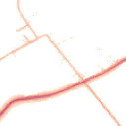 Daytime road noise heatmap for SN16 9QT