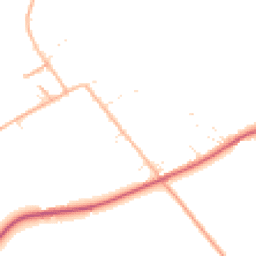 Daytime road noise heatmap for SN16 9QU
